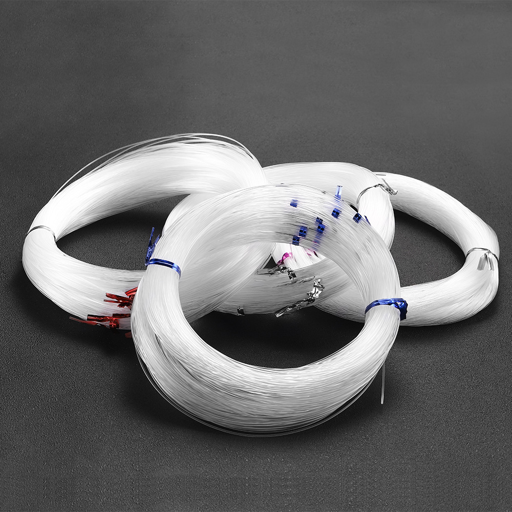Ligne de pêche non élastique de 0,4 mm, 65 m de long