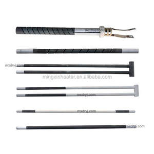 1550c High Temperature Small Ceramic <strong>Sic</strong> Rod Scr Heat <strong>Tube</strong> air Heating Elements Heater - Product Image 3