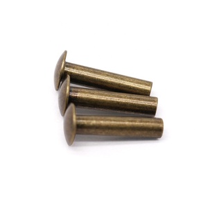 Bán Buôn Giá Rẻ Giá Carbon Thép Bán Hình Ống Đầu Tròn Đinh Tán Đồng Thau Mạ 12-30Mm Tùy Chỉnh Thiết Kế Cho Ngành Công Nghiệp Nói Chung - Product Image 5