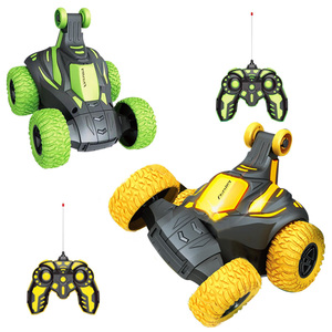 Kids 360 Degrees Rolling 27Hz Remote Control Stunt Vehicle Toys USB Rechargeable Upright Walking <strong>4CH</strong> <strong>Rc</strong> Stunt <strong>Car</strong> With <strong>Light</strong> - Product Image 2