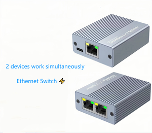 Özel yeni tasarım 1000Mbps ağ Splitter 2 cihazlar ağ aynı anda USB C kablosu ile Gigabit LAN Splitter - Product Image 2