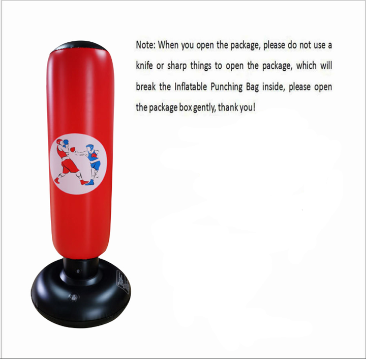 Customized Cheaper PVC Inflatable Boxing Man Punching Bags for Sales