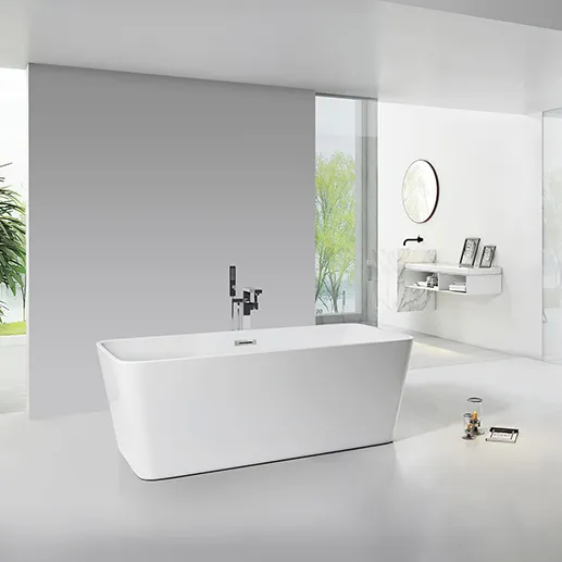 Bañera independiente europea de FC-354, baño, bañera grande, bañera acrílica de lujo para interiores