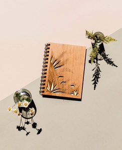 LABON Eco Friendly Recycled Custom Holz planer Journal <span class=keywords><strong>Spiral</strong></span> gebundene leere Seiten Holz abdeckung Notizbuch Geschenke