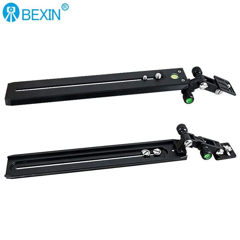 BEXIN Professional Lens Long Plate Vierteilige Adapter halterung für Halterung für DSLR-Kamera Teleobjektiv halterung
