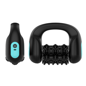 Kabelloser Körpermassageroller Typ-C Wiederaufladbares Leistungsstarkes Massagegerät Vibrations-Perkussions-Handmassagegerät - Product Image 1