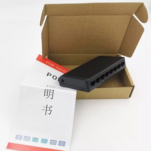 VLAN PoE電源スイッチを備えた8ポートパッシブ10/100Mイーサネットネットワークリバーススポスイッチ - Product Image 6