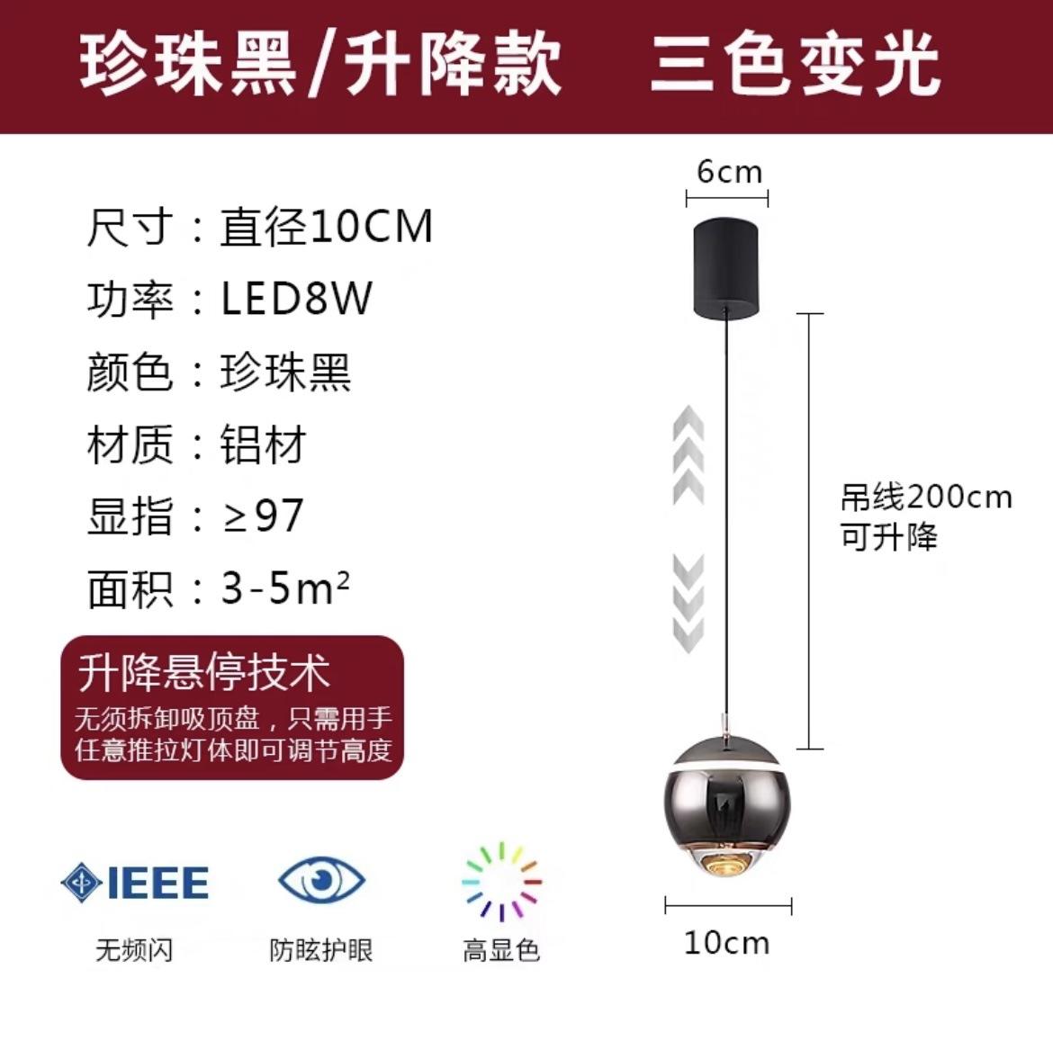 Estilo de elevación negro perla