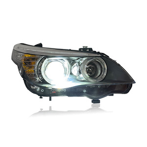SJC ชุดไฟหน้า E60แบบ BMW 5 Series 03-10ดัดแปลงหลอดไฟแอลอีดีเลนส์ไฟ LED สำหรับเวลากลางวัน - Product Image 4
