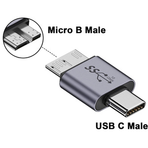 USB3.1タイプCオス-マイクロBオスアダプターディスクSSDデータUSBC-マイクロBアダプター - Product Image 2