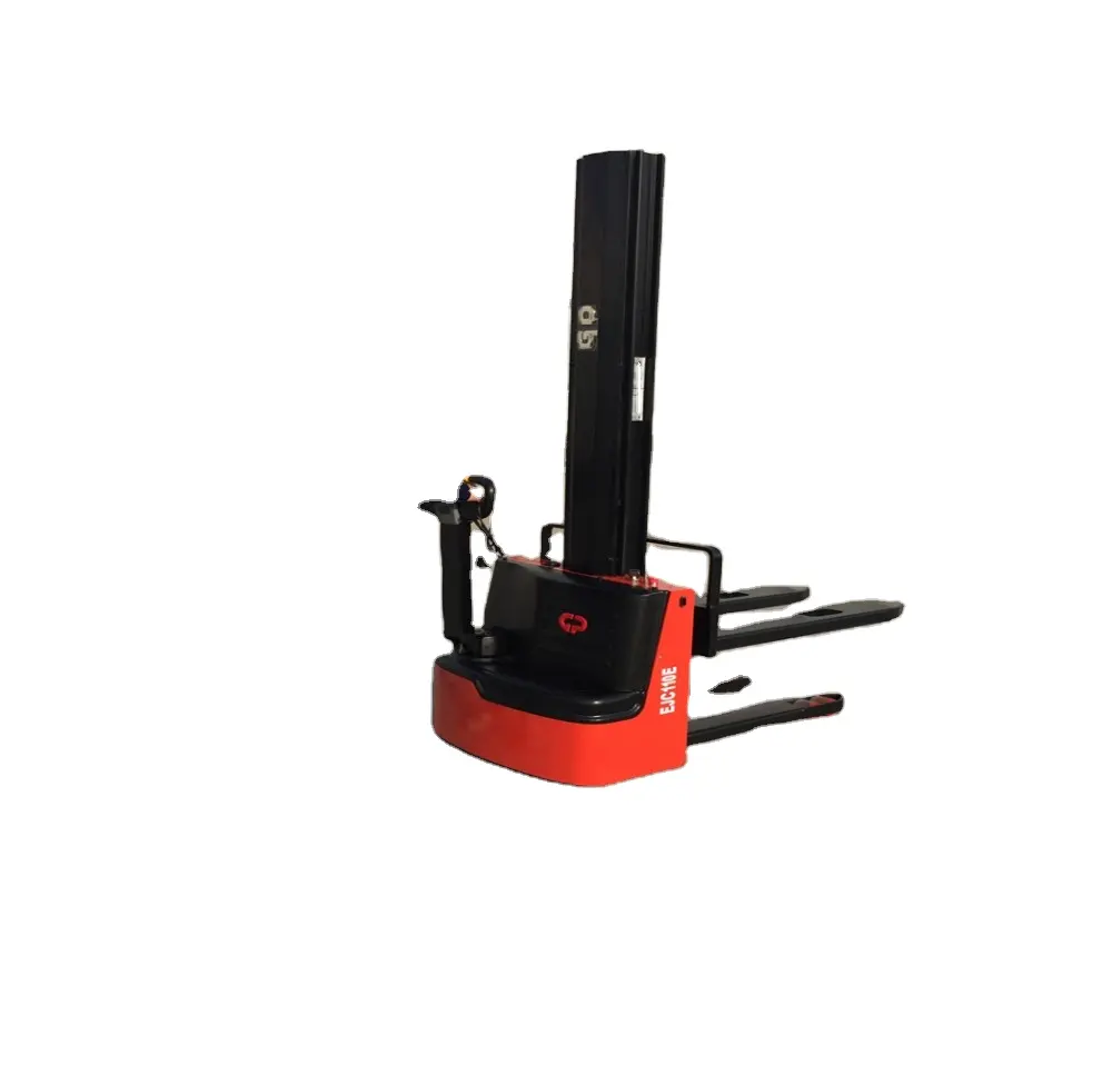 Chinese brand 1000kg full electric stacker economy stacker with best price