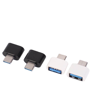微型USB OTG 2.0适配器C型USB转换器适用于兼容三星有线读卡器闪存驱动器的安卓手机 - Product Image 1