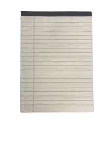 Best Price Yellow or White Paper 21*14.8cm 80pages Single <strong>Line</strong> with Margin Ruling Flip Chart Writing Pad - Product Image 6