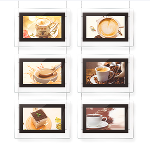 Hohe Helligkeit Aiyos 21,5 "1500nits Hängendes Digital Signage-Fenster Industrieller LCD-Bildschirm OEM-Funktion-SDK Kurze Sonnen einstrahlung - Product Image 5