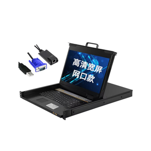 RJ45热键4 8 16 24 32端口抽屉远程控制IP KVM控制台1U液晶KVM交换机 - Product Image 2