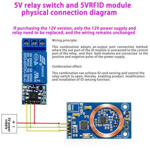 ID Card Learning Module <strong>RFID</strong> <strong>Reader</strong> IO Port 125K RF Microcontroller Controlled Access Control Card Swiping Modification <strong>RFID</strong> 2 - Product Image 6