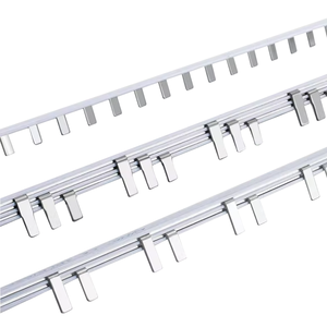 DZ47 Circuit Breaker Connection <strong>Busbar</strong> 4P 60A Copper <strong>Small</strong> Open Mouth Type <strong>Busbar</strong> Three Phase Four Wire Copper <strong>Busbar</strong>