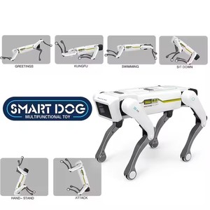 Hot Selling AI Smart Roboter Hundes pielzeug Intelligente APP-Steuerung Sprach befehl Elektronisches Haustier Roboter Telefon Fernbedienung Programmierung