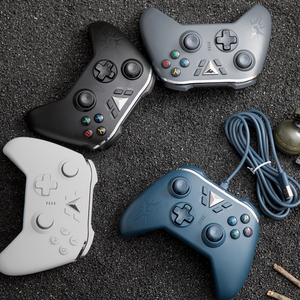 Doubleshock Wired Joystick Game Controller for Xbox One Series <strong>S</strong>/X Compatible With PC &amp; PS3 Features Shock &amp; <strong>Vibration</strong> - Product Image 5