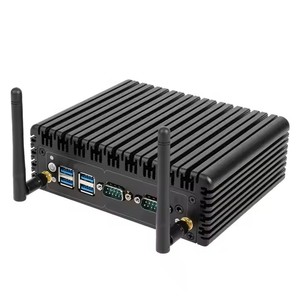 Intel-Mini PC de escritorio con conexión LAN dual y wifi, mini ordenador de negocios sin ventilador con enchufes AU y US, nuevo producto - Product Image 3
