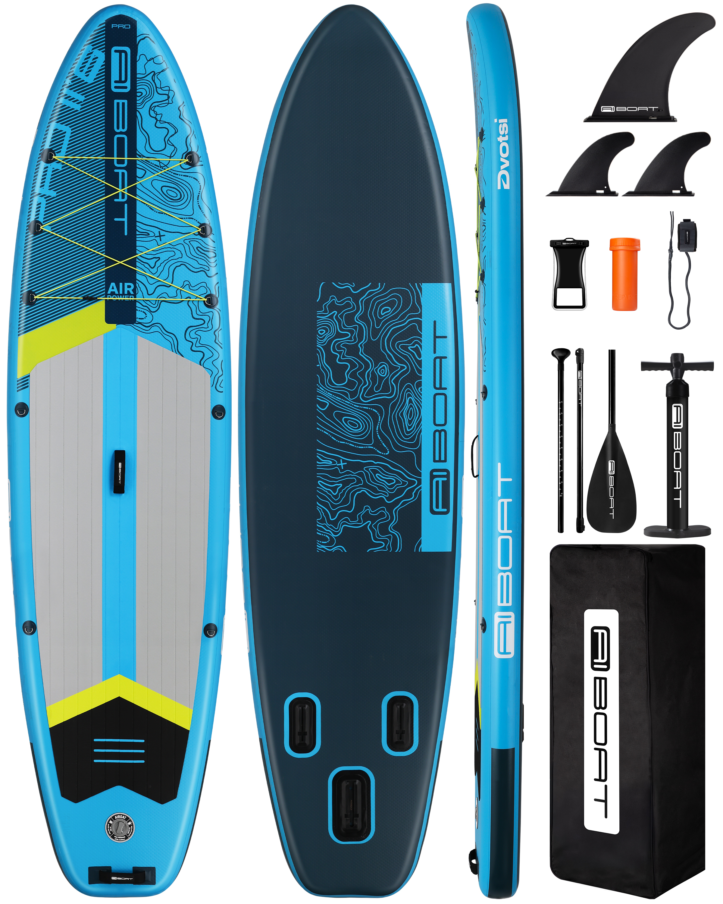 Azul STD 11'6"x35"x6''