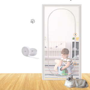 Wonderkind ppsd01 duurzaam kattbestendig deurscherm với rits lưới deurgordijn cho huisdieren - Product Image 1