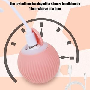 Juguetes inteligentes para gatos, pelota eléctrica para mascotas, pelota rodante automática, juguetes interactivos para gatos, juguetes de entrenamiento de hierba gatera automóvil para gatos - Product Image 3