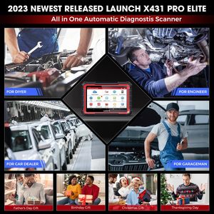 LAUNCH X431 PRO ELITE <strong>OBD2</strong> Scanner Diagnostic Tool Full System 32 Reset Function Car Diagnostic Scanner - Product Image 5