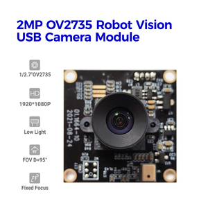 热销2MP 32x32(mm) 迷你安全板摄像机ov2735 CMOS闭路电视摄像机模块1080P，用于工业机器人视觉 - Product Image 3