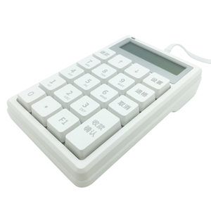 Custom 12-Digit Display <strong>USB</strong> <strong>Mini</strong> <strong>Keyboard</strong> Bank POS <strong>Number</strong> Pad <strong>Numeric</strong> <strong>Keypad</strong> Financial Accounting Calculator - Product Image 3