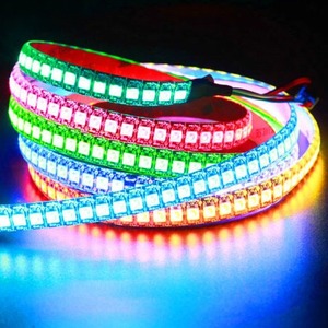 RGB Пиксельная Светодиодная лента, программируемая Волшебная Адресуемая Светодиодная лента RGBW 5V 12V 24V WS2811 WS2812B UCS1903 SK6812 DMX512 - Product Image 1