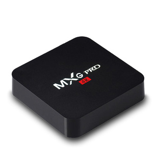 批发Amlogic S905X S905W MXG PRO 4K Ott智能安卓7.1 Rk3229最便宜的安卓电视盒 - Product Image 1