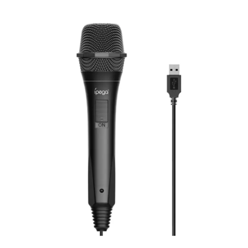 Microfono da gioco cablato Ipega PG-9209 per PS4 xbox un microfono di alta qualità del suono per microfono Wii Switch