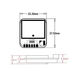 GPSモジュールM10チップ付きUAV受信機用セラミックパッチアンテナ - Product Image 4
