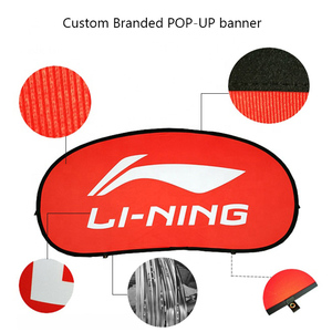 耐用印刷户外广告弹出A-框板弹出横幅展览 - Product Image 5