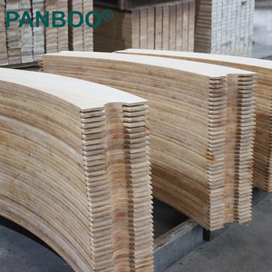 PANBOO Factory Different Type Curved Carving DIY Bamboo Customizable with Various Shapes of Fences, Railings, and Handrails - Product Image 1