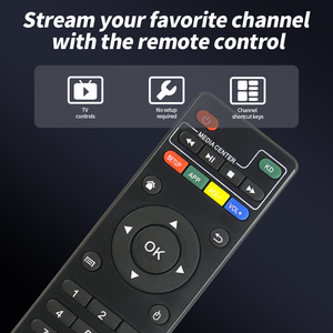 Mini TX6 X96 Air X96 Max H96 Android TV Box con materiale ABS telecomando codice fisso ricevitore per T9 T95 TX3 TX9 - Product Image 4