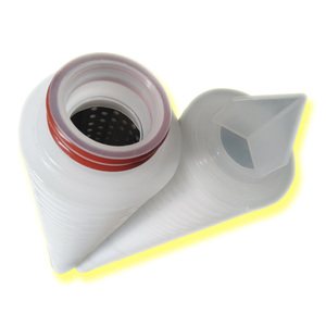 可清洗聚乙烯聚酯2.5x10褶聚沉淀5/10/ 20微米水滤芯 - Product Image 5