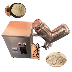 VH-2 laboratuvar paslanmaz çelik kuru toz un baharat baharat Protein tozu karıştırma makinesi Lab Mini küçük V Blender mikser - Product Image 2