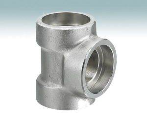 โลหะ ASTM A815 UNS S31803 ข้อต่อท่อเหล็กดูเพล็กซ์ ASME B16.11 ซ็อกเก็ตทีปลอมแปลงเชื่อม 2" เท่ากับที - Product Image 4