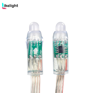 5v 12V 12mm Smart Led punto Pixel modulo 5v luce a stringhe Led Pixel Ws2811 Rgb Luces Led IP68 80 Led plafoniera 12v sorgente - Product Image 4