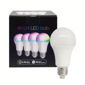 Akıllı ampuller renk değiştirme müzik Sync grup kontrol renk değiştirme WiFi LED ampuller Alexa ve Google ev A19 9W ile uyumlu - Product Image 4