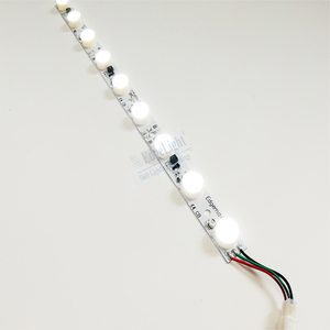 UL yüksek güç 24V SMD3535 yüksek parlaklık edgelit sert led şerit aydınlatma çubuğu için lens ile alüminyum çerçeveli ışık kutusu - Product Image 4