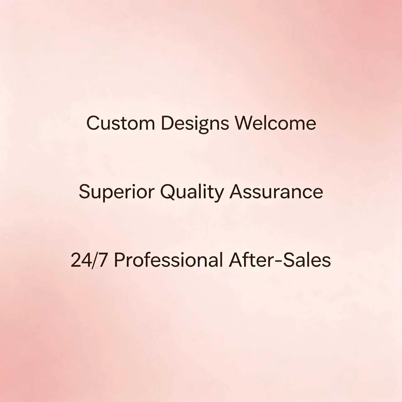 Welcome custom orders with your design