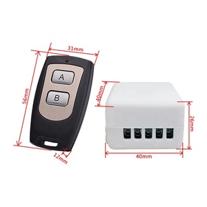 433mhz Wireless <strong>Remote</strong> <strong>Control</strong> Switch DC12v 10A 1ch Relay Receiver for TV Air Conditioner Gate Door Computer - Product Image 3