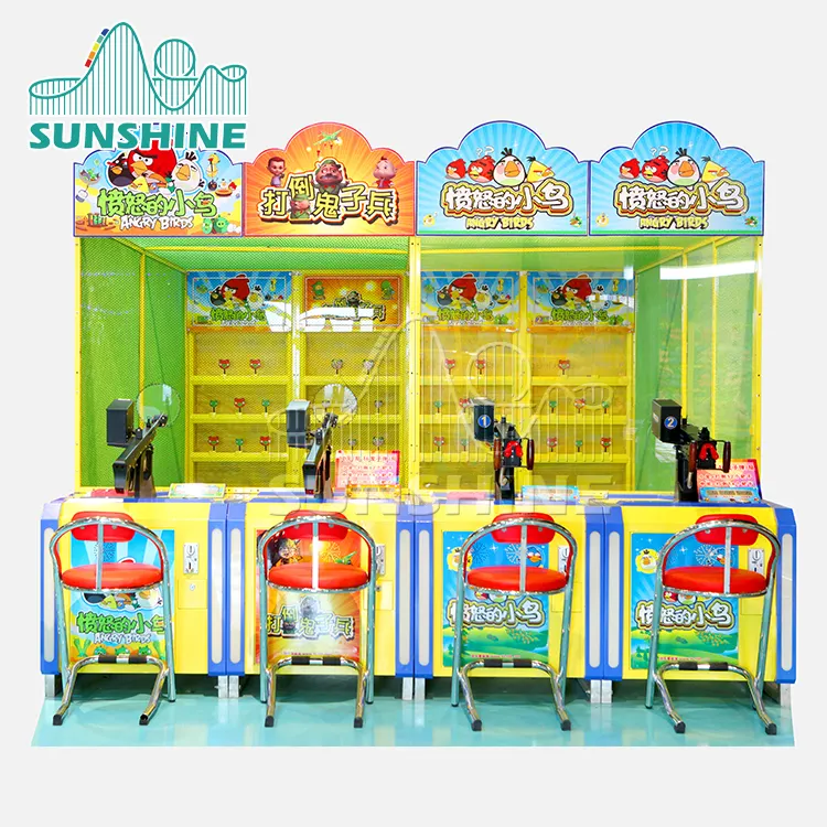 Shooting Arcade Mô Phỏng Trò Chơi Máy, Coin Operated Shooting Gun Game