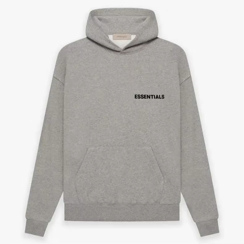 Sweat à capuche couleur avoine foncé