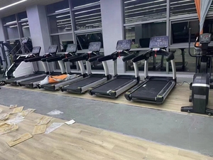 גדול הנחה צבע מותאם אישית חכם ציוד כושר מאמן הוביל מסך חשמלי הליכון מסחרי עבור אימון