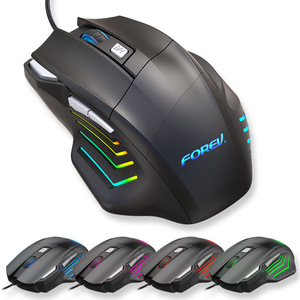 Mouse di alta qualità per Computer Gamer 7 tasti 1600DPI cablato Mouse per PC e ufficio giochi - Product Image 4