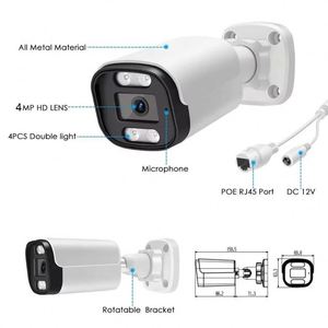 定制2MP 4MP 5MP 8MP户外ON-VIF IP摄像机4k智能网络监控Wifi户外POE WebRTC RTSP RTMP，带SDK应用编程接口 - Product Image 6